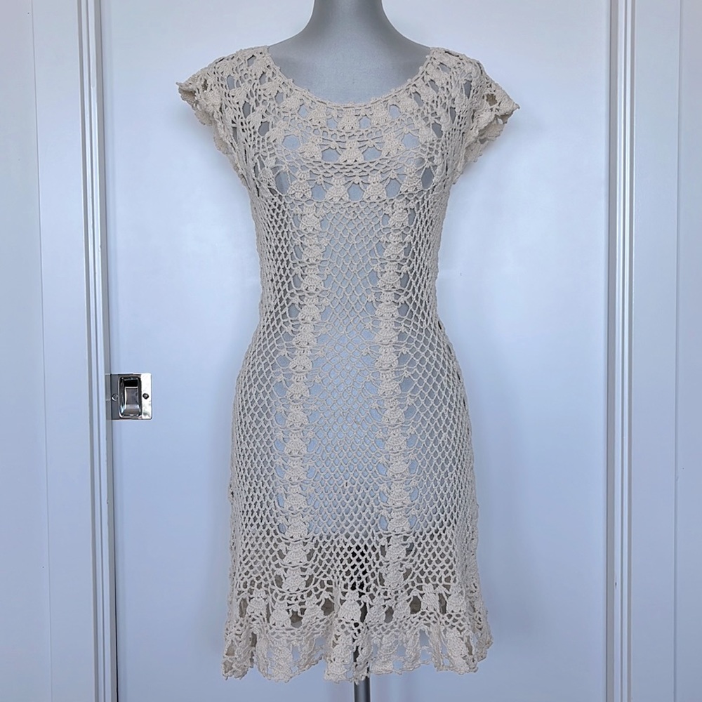 Anna Kosturova Crochet Dress